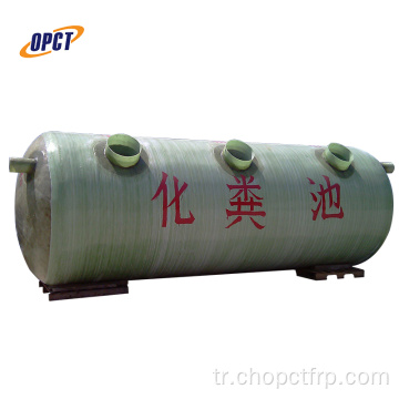 FRP kimyasal korozyona dayanıklı fiber depolama tankı